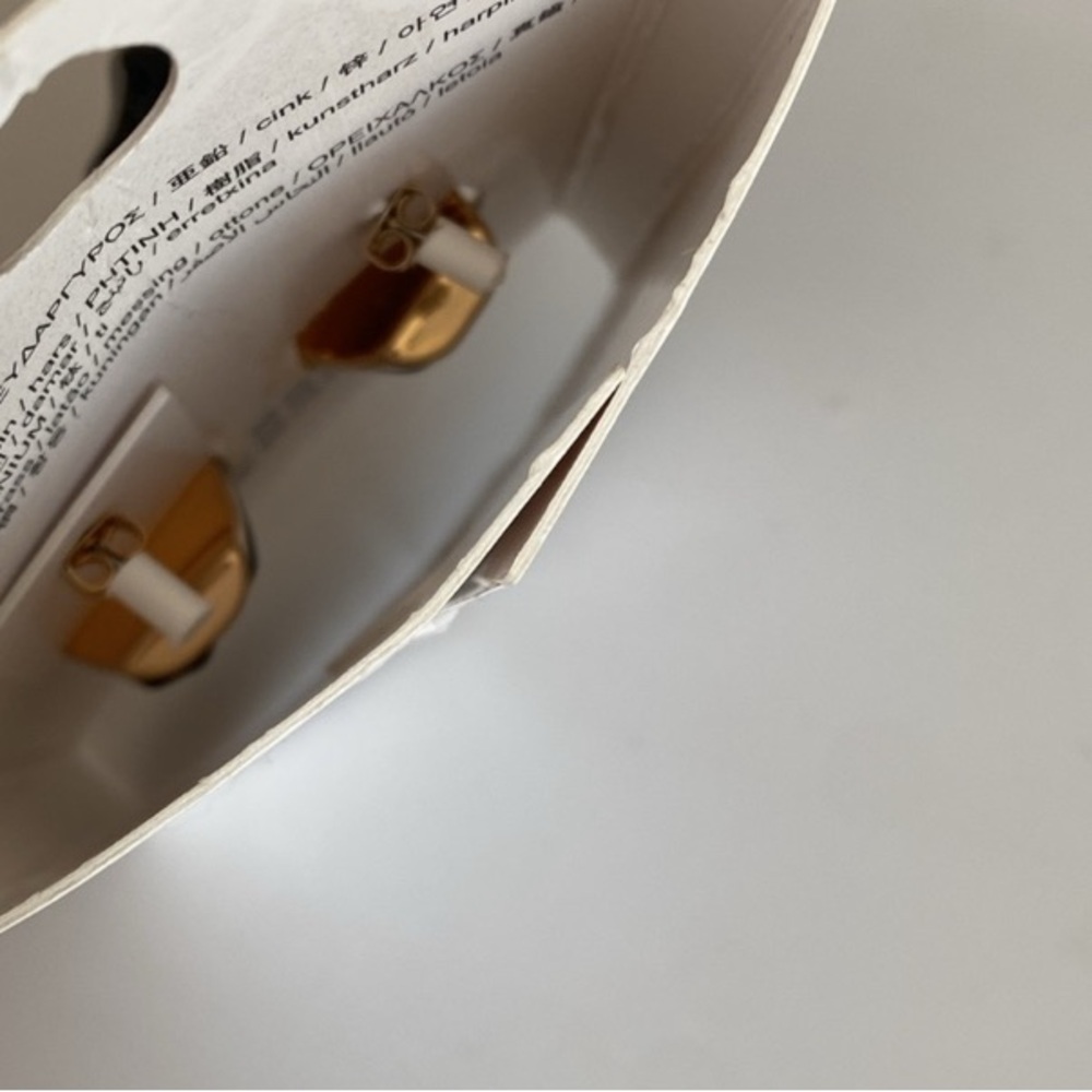 NWT Zara Resin Hoop Earrings - Picture 7 of 12